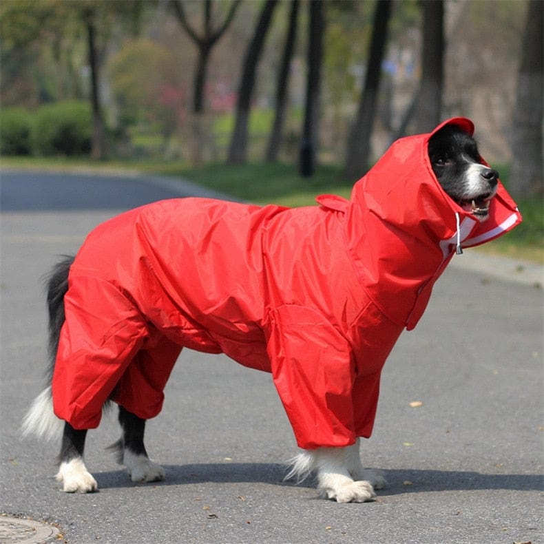 Dog Raincoat-Waterproof Jumpsuit