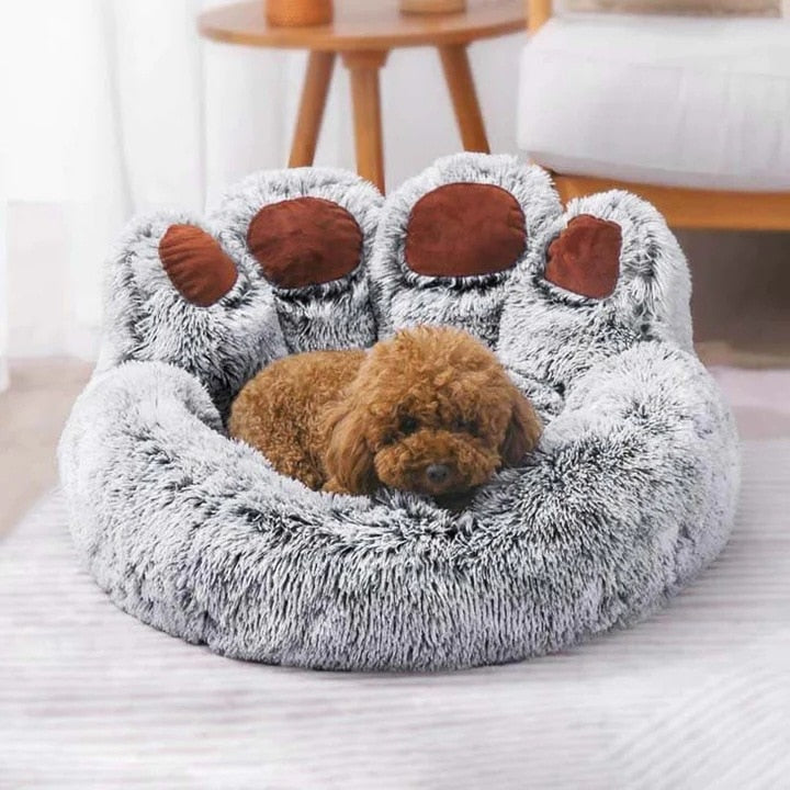 Pet Bear Paw Shape House Bed